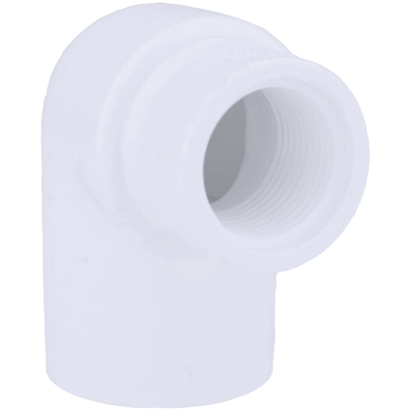 Charlotte Pipe Reducing Elbow 1 " X 3/4 " 90 Deg. White Pvc Schedule 40