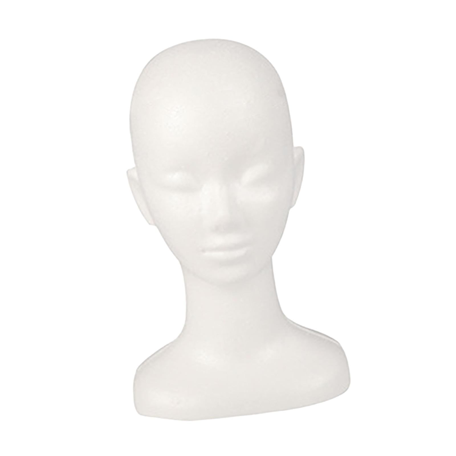 Male Mannequin Head Model, Circumference 57cm Headphone Jewelry