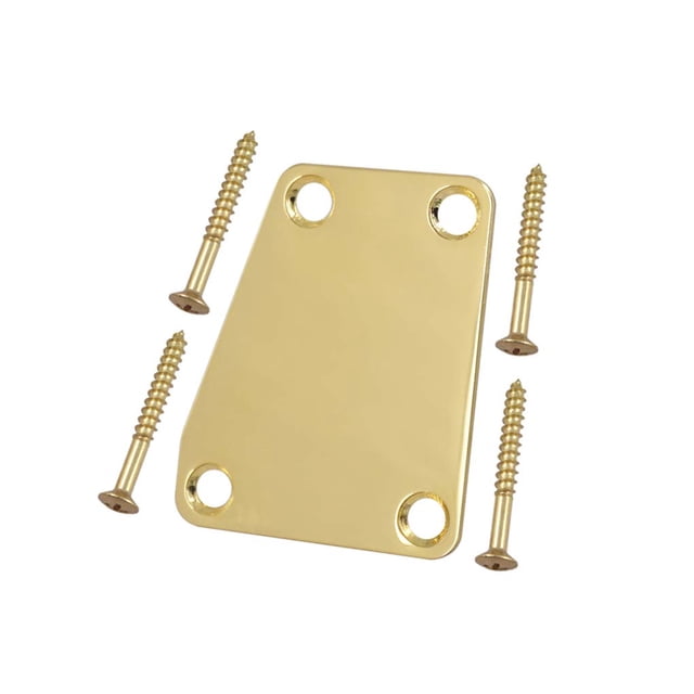 Injueey Placa de cuello de guitarra eléctrica Componentes modificados Reemplazar componente Música Tocar guitarras Tablero Instrumento de música Type3 NO3 Injueey HA063969-03