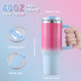 thumbnail image 7 of Ochapa 40 oz Tumbler with Handle and Straw, Travel Mug for Car, 2-in-1 Lid Stainless Steel Tumblers, 7 of 7