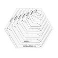 thumbnail image 3 of Clear Acrylic Rulers Diamonds Ruler for Home DIY Sewing Patchwork Craft Quilted Cutting Ruler Scale Home Sewing Tools, 3 of 8