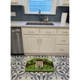 thumbnail image 3 of Folk Art Country House Machine Washable Memory Foam Mat, 3 of 4