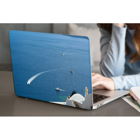 KSK KAISHEK Compatible with Old MacBook Air 13 inchs Case 2010-2017 Rel. Model A1369 & A1466, Plastic Hard Shell Cover + Black Keyboard Cover, QLXL0600