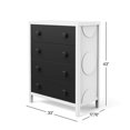 thumbnail image 4 of Child Craft Orbit 4 Drawer Chest, Ebony/Matte White, 4 of 9