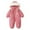Red, variant on Odeerbi Toddler Boys Girls Winter Snowsuit Warm Hooded Puffer Jacket Onesie Jumpsuit Children's Ski Suit Baby Climbing Suit Outside Wear White