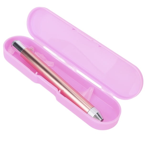 Bolígrafo de pintura de diamante múltiples usos colores brillantes bolígrafo de luz de arte de diamante luz brillante con caja de almacenamiento cabezales de bolígrafo de ANGGREK Otros