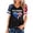 07Black, variant on Toome Women's American Flag V-Neck T-Shirt, 4th of July Independence Day Patriotic Graphic Tee, Soft Short Sleeve Casual Summer Tops, S-3XL