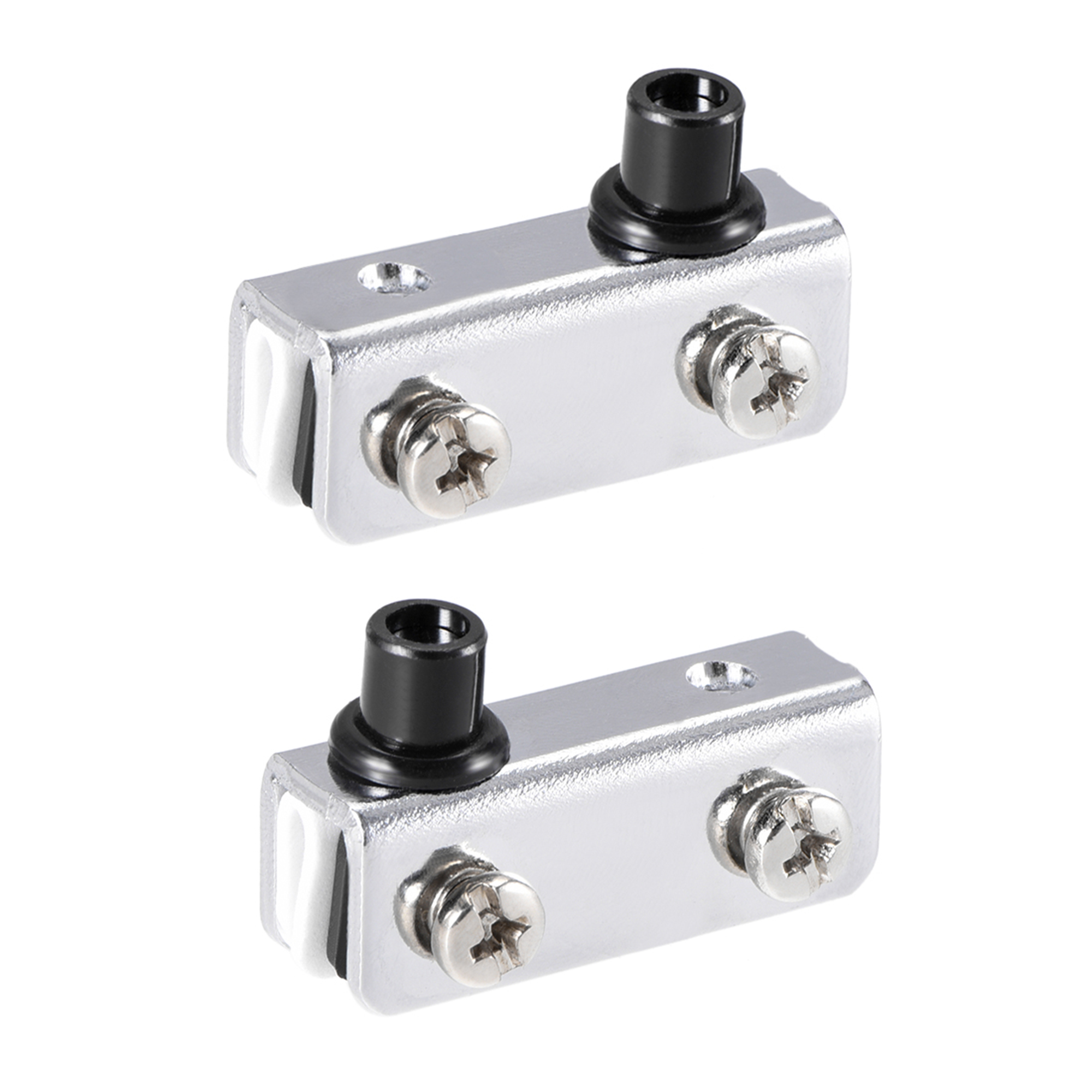 Glass Hinge Polished Chrome Glass Door Pivot Hinge 40x13x15mm 1 Pair