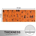thumbnail image 5 of Kitchen Rugs Sets Of 2,Halloween Framed Icons Pattern Anti Fatigue Kitchen Mat Rugs Non Slip Washable,Decorative Kitchen Floor Mats for Kitchen,Sink,Laundry,17"X47", 5 of 5