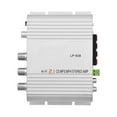 thumbnail image 3 of Car Amplifiers Car Stereo  Mini Stereo  Mini HiFi 2.1 Stereo Bass Auto Car Home Audio Power  Digital Amp, 3 of 8