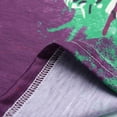 thumbnail image 4 of Birdeem T-Shirt Blouse pour Femmes Grande Taille à Manches Courtes Imprimé 3D, 4 of 8
