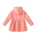 thumbnail image 6 of CSCHome Toddler Girls Jacket with Hooded Detachable for Kids Baby New Models Girls Outerwear for Kids 3-11 Years, 6 of 8