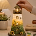 thumbnail image 5 of Beginner-Friendly DIY Lighted Sea Glass-Style Lighthouse Kit,DIY Sea Glass Lighthouse Kit Collection with Pieces & Guide,Adults Craft Kit,Handmade Ocean Beach Decor for Craft Lovers, 5 of 9