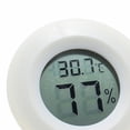 thumbnail image 2 of Mini Termómetro Digital Higrómetro LCD Sensor Temperatura Probador () Blanco, 2 of 4
