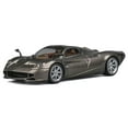 thumbnail image 2 of Pagani Huayra Codalunga Gunmetal Gray Metallic with Sunroof and Extra Wheels 1/64 Diecast Model Car by CM Model, 2 of 6