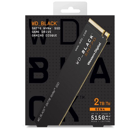 WD_BLACK 2TB SN770 NVMe PCIe 4.0 M.2 Internal SSD - WDBBDL0020BNC-WRWM
