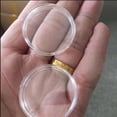 thumbnail image 3 of Matsuzay 1 Juego de cápsulas para monedas, caja de almacenamiento transparente con esquinas redondeadas, soporte para monedas de pequeña durabilidad Almacenamiento y organización del hogar Matsuzay HA059952-00B, 3 of 6