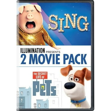 Illumination Presents 2-Movie Pack (Sing / The Secret Life of Pets) (DVD)