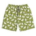 thumbnail image 3 of Uemuo Lovely Chickens Pattern Men's Swim Trunks Hawaiian Beach Bathing Suit Swimsuits Beach Quick-Dry Shorts with Pockets-X-Large, 3 of 9