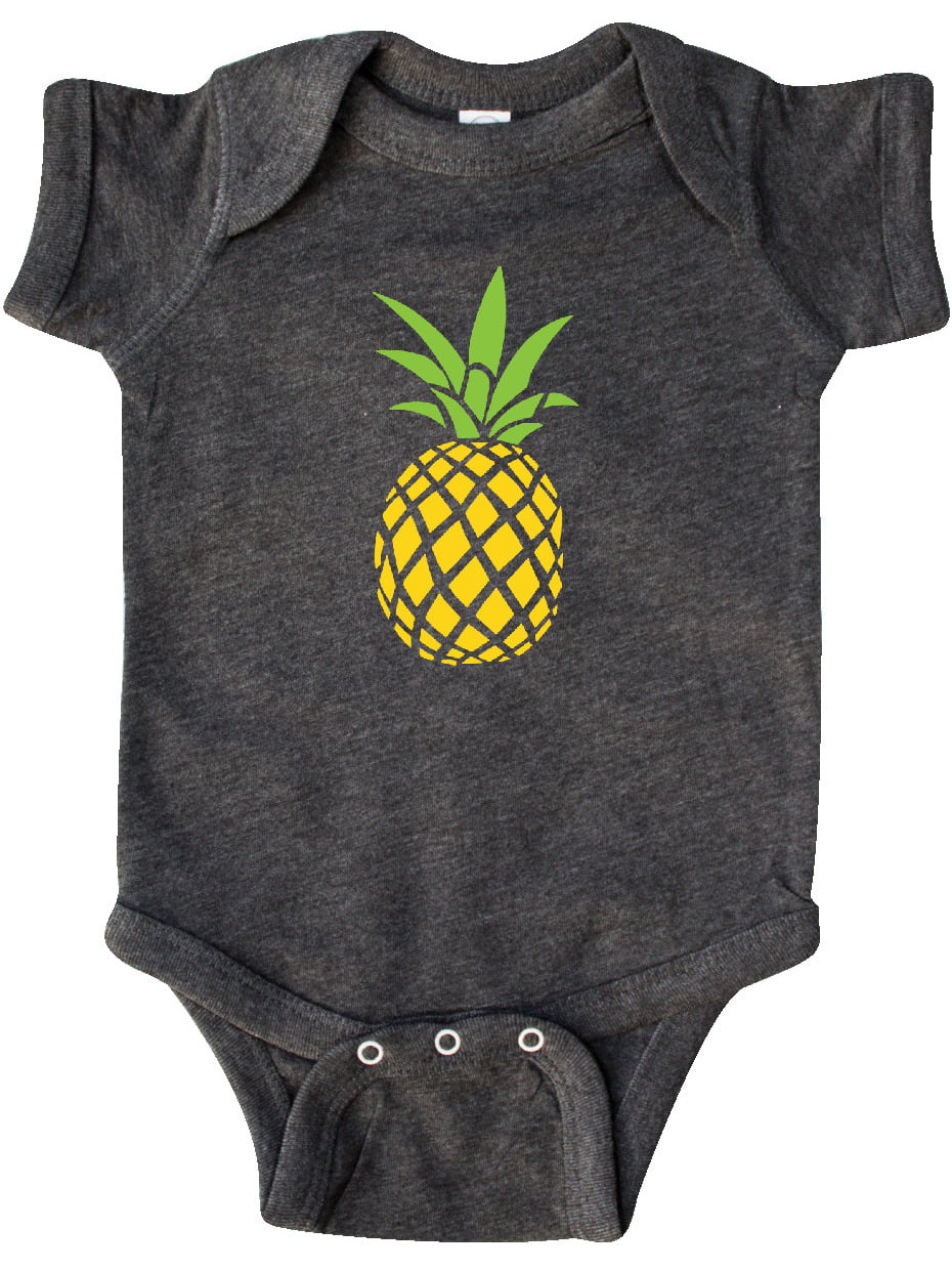 The Pineapple Good Vibes Baby Pajamas Bodysuits Clothes Onesies Jumpsuits Outfits Black 