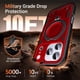 thumbnail image 3 of Diseñado para Funda Magnética para iPhone 17 Pro, Compatible con Magsafe, Resistente a Caídas de 10 pies, Resistente, con Soporte de Anillo Giratorio 360, Funda Protectora a Prueba de Golpes, 3 of 7