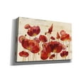 thumbnail image 2 of Epic Graffiti 'Red Flowers on Marble' by Silvia Vassileva, Canvas Wall Art, 40"x26", 2 of 2