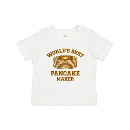 

Inktastic Best Pancake Maker Gift Toddler Boy or Toddler Girl T-Shirt