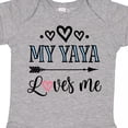 thumbnail image 4 of Inktastic My Yaya Loves Me Grandchild Girls Baby Bodysuit, 4 of 5