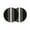Black, variant on Burnt Orange Beige Striped Round 15 Inch Placemats Set of 6, Modern Farmhouse Retro Lines HeatResistant Non Slip Place Mats for Dining Table, Wipeable Braided Kitchen Table Mats for Housewarming