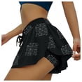 thumbnail image 2 of Tejiojio Active Women's Summer Clearance Lady's Lounge Shorts Workout Solid Shorts Casual Shorts Pants With Pocket, 2 of 6