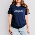 thumbnail image 6 of BYU Cougars Shadowed - Women's Short Sleeve Graphic T-Shirt, 6 of 11