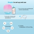 thumbnail image 6 of Arboleaf Smart Food Scale, 22lb Digital Food Scale with Nutritional Calculator & App, Precision 0.1oz/0.5g, 6 of 11