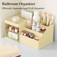 thumbnail image 6 of Makeup Organizer Cosmetic Desk Storage Container With Drawers Vanity Holder For Brushes Beauty Products Lipstick Dressing Table Countertop Bathroom Counter Organizers, 6 of 7