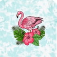 thumbnail image 4 of Inktastic Flamingo with Tropical Flowers Boys or Girls Toddler T-Shirt, 4 of 5
