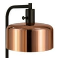 thumbnail image 6 of Evelyn&Zoe Cadmus 57" Tall Floor Lamp with Metal Shade, Blackened Bronze/Copper/Copper, 6 of 9