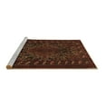 thumbnail image 2 of Ahgly Company Machine Washable Indoor Round Persian Brown Traditional Area Rugs, 8' Round, 2 of 4