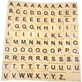 thumbnail image 4 of Wooden Letters from-Puzzle Alphabets A to Z,100 Wood, Black, 4 of 5
