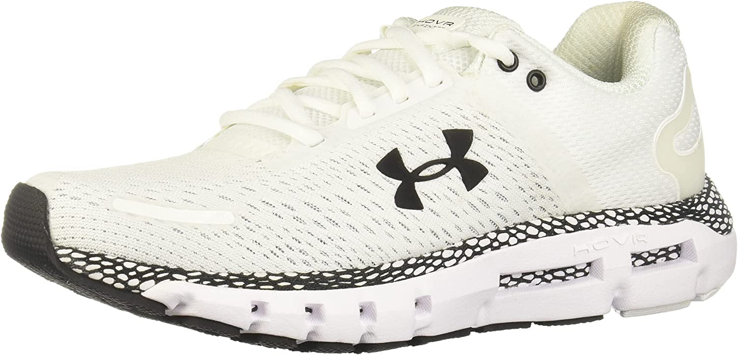 Under Armour HOVR Infinite Mens Running Shoes White Cushioned Sneakers 