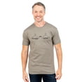 thumbnail image 2 of Laundry Today Or Naked Tomorrow Men's Modern Fit Fun Casual T-Shirt Printed Graphic Tee Military Gray X-Large, 2 of 3