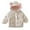 Light Pink, variant on Toddler Girls Cute Puffer Jacket Cartoon Bear Graphic Down Coat with Ears Hood Winter Warm Lightweight Quilted Coats