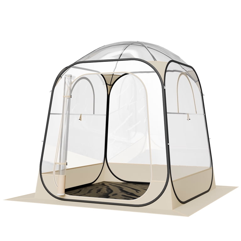 VEVOR Tente Sport Bulle Transparente Instantanée pour 1 Personne Anti