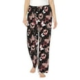 thumbnail image 2 of Lsque Butterfly Print Women's Pajama Pants, Lounge Pant - Comfortable Home Wear,Elastic Waistband, Stylish Design-XX-Large, 2 of 9
