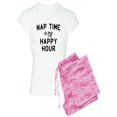 thumbnail image 1 of CafePress - Nap Time Is My Happy Hour - Women's Light Pajamas, 1 of 1