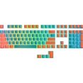 thumbnail image 1 of Ranked Pudding PBT Keycaps 112 Double Shot Translucide ANSI US & ISO Layout Profil OEM pour Jeu Mécanique RGB, 1 of 5