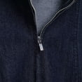 thumbnail image 5 of Sleeveless Layered Denim Dress, Tiered Hem Casual Denim Dress for Women, 5 of 6