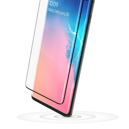 ZAGG - InvisibleShield Glass Fusion Screen Protector for Samsung Galaxy S10+ - Clear