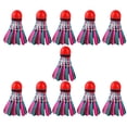 thumbnail image 3 of 11Pcs/Lot Durable Colorful Badminton Balls Shuttlecocks Sports Training Accessory, 3 of 7