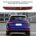 thumbnail image 3 of Mistaha Audi Q5 US Version 09-17 Rear Bumper Reflector 5 Lights Right Side Without Bulb, Red PC Material, 55.5*10.7*5cm, 573g Package Weight, 3 of 6