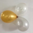 thumbnail image 5 of 120 Pieces Balloon Arch Kit Black and Gold Confetti Latex Balloons, Gold Black White Birthday Balloons for Wedding, Retirement, Baby Shower, Halloween, 5 of 5