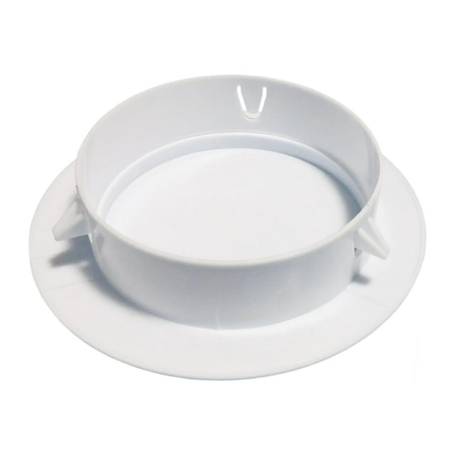 Siruishop Ceiling Hole Cover Plate Decorative Panel White for Ceiling Openings Bedroom 125 to 155 Hole